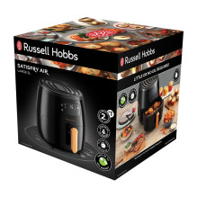 Russell Hobbs SatisFry Air Heißluftfritteuse Single 5 L Atskira 1650 W Karšto oro gruzdintuvė juoda