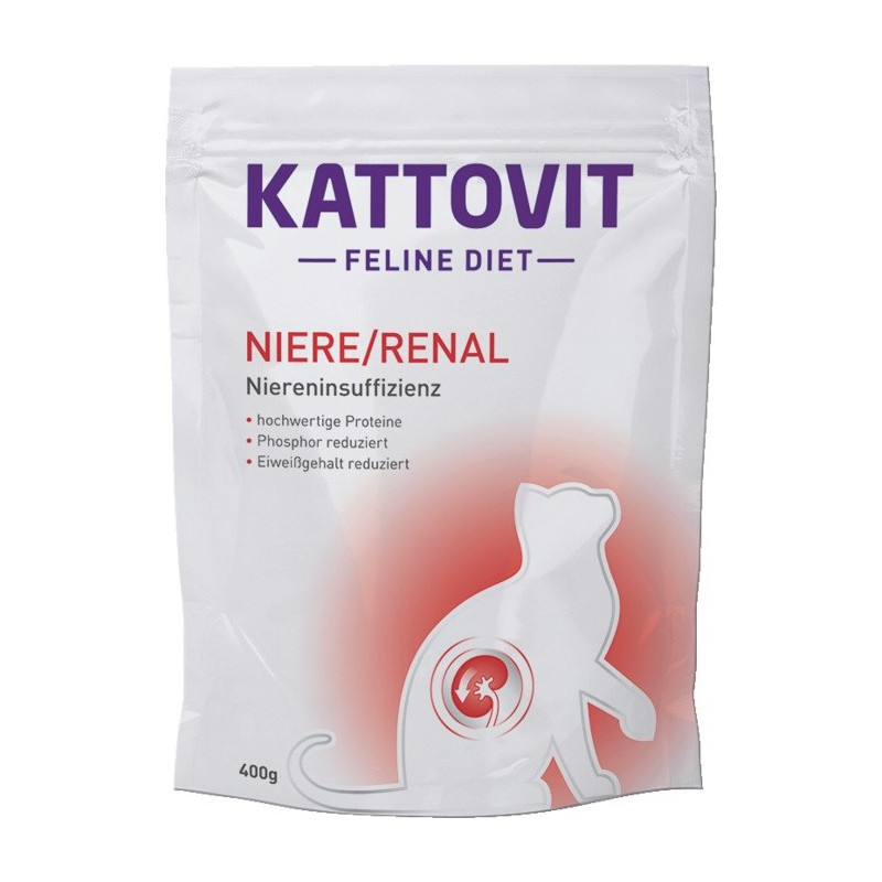 KATTOVIT Niere Renal - food for cats - 0.4 kg sachet