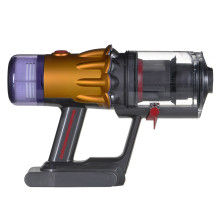 „Dyson V12 Detect Slim Absolute“ rankinis vakuuminis nikelis, geltonas be maišelio (2023 m.)