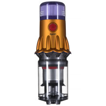 „Dyson V12 Detect Slim Absolute“ rankinis vakuuminis nikelis, geltonas be maišelio (2023 m.)