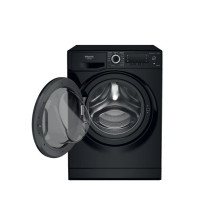 Hotpoint NDD 11725 BDA EE skalbimo mašina Priekinė apkrova 11 kg 1600 RPM Juoda