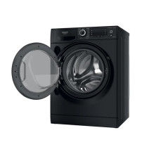 Hotpoint NDD 11725 BDA EE skalbimo mašina Priekinė apkrova 11 kg 1600 RPM Juoda