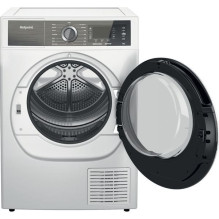 Hotpoint H8 D94WB EU būgninė džiovykla Laisvai pastatoma priekinė apkrova 9 kg A+++ Balta