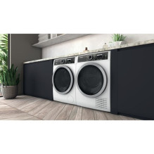 Hotpoint H8 D94WB EU būgninė džiovykla Laisvai pastatoma priekinė apkrova 9 kg A+++ Balta