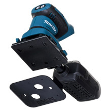 Makita DBO481Z portable sander Random orbital sander 14000 OPM Black, Blue 210 W