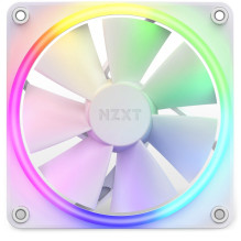 NZXT F120 RGB Kompiuterio dėklas Ventiliatorius 12 cm Baltas 1 vnt.