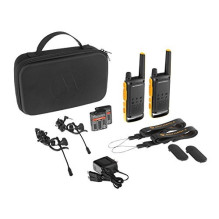 Motorola Talkabout T82 Extreme Twin Pack two-way radio 16 channels Black, Orange