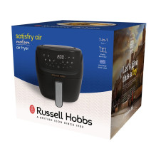 Russell Hobbs Satisfry Single 4 L 1350 W Karšto oro gruzdintuvė juoda