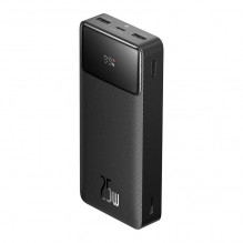 Powerbank Baseus Bipow, 20000mAh, 2x USB, USB-C, 25W (juoda)