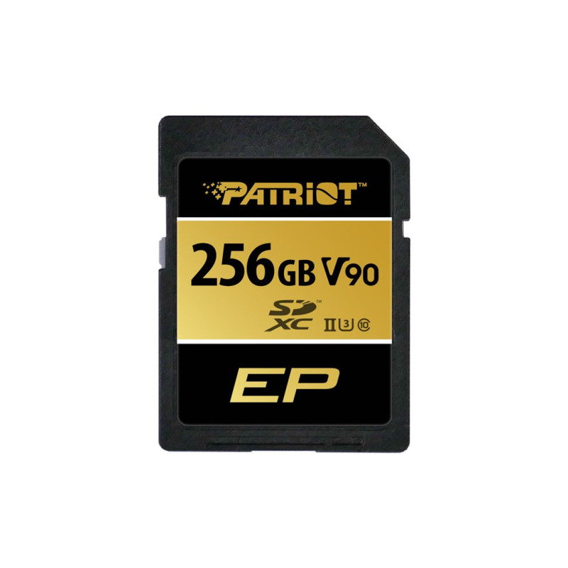 Atminties kortelė PATRIOT V90 256GB SDXC UHS-II U3 ​​Class 10 (PEF256GEP92SDX)