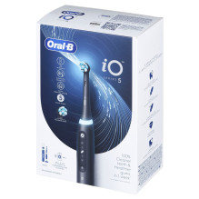 Oral-B IOSERIES5BL elektrinis dantų šepetėlis Adult Vibrating Dantų šepetėlis Juodas