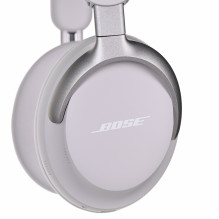 „Bose QuietComfort Ultra“ ausinės laidinės ir belaidės Muzika su galvos juostele / Kasdienis „Bluetooth“ baltas