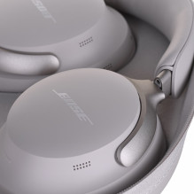 „Bose QuietComfort Ultra“ ausinės laidinės ir belaidės Muzika su galvos juostele / Kasdienis „Bluetooth“ baltas