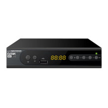 Esperanza EV106P Digital DVB-T2 H.265 / HEVC tuner, Black