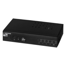 Esperanza EV106P Digital DVB-T2 H.265 / HEVC tuner, Black