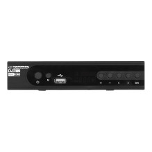 Esperanza EV106P Digital DVB-T2 H.265 / HEVC tuner, Black