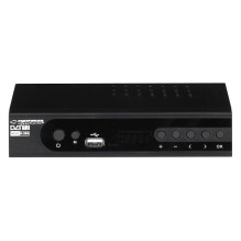 Esperanza EV106P Digital DVB-T2 H.265 / HEVC tuner, Black