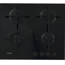 Whirlpool AKT 627 / NB1 Black Built-in 59 cm Gas 4 zone(s)