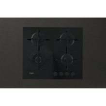 Whirlpool AKT 627 / NB1 Black Built-in 59 cm Gas 4 zone(s)