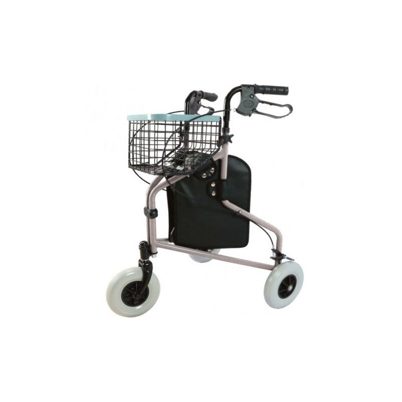 Ergonomic tricycle walker Barcelona RF-611 - Grey