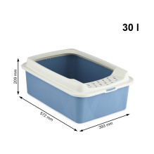 ROTHO Bonnie Eco Blue - cat litter box