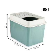 ROTHO Berty Eco Green - cat litter box