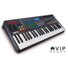 AKAI MPK 249 Valdymo klaviatūra Pad valdiklis MIDI USB RGB Juoda