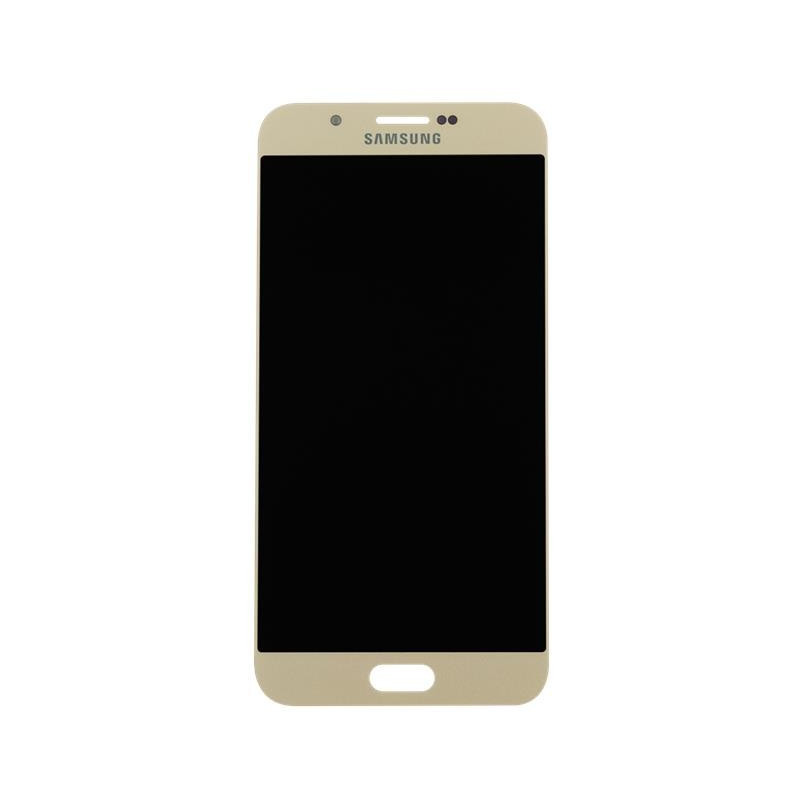 SAMSUNG GALAXY A8 A800 A800F A8000 2015 auksinis (TFT version) HQ ekranas su lietimui jautriu ekranu