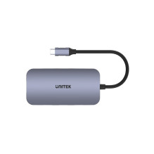 UNITEK D1071A interface hub USB 3.0 SuperSpeed 5 Gb / s Silver