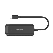 Unitek H1110B aktyvusis šakotuvas USB-C, 3 X USB-A 3.1, HDMI 4K30HZ