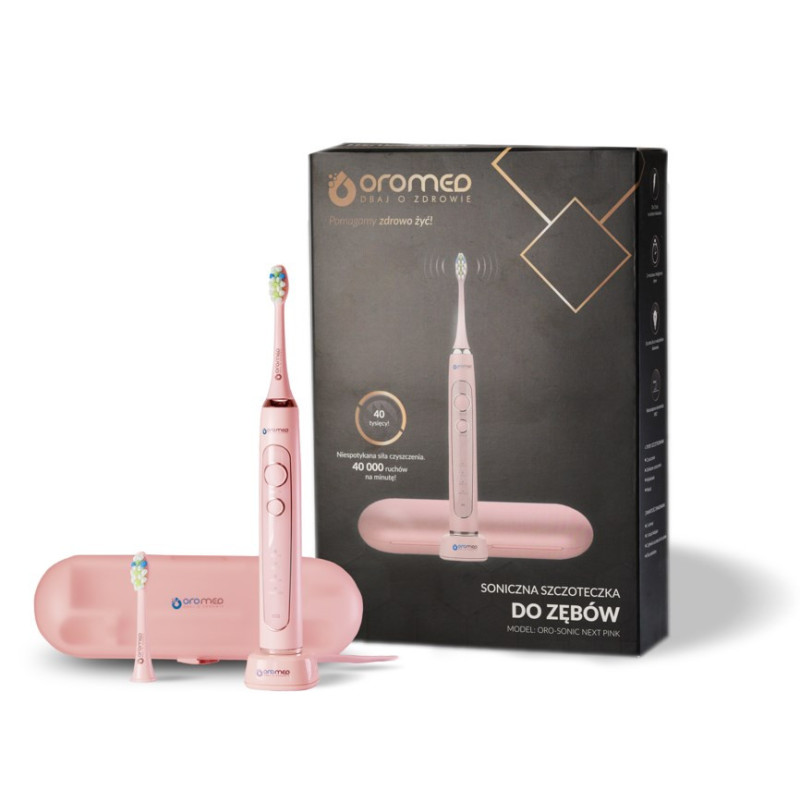 OROMED ORO-SONIC NEXT PINK Pink Sonic Toothbrush