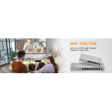 Zyxel MG-105 Unmanaged 2.5G Ethernet (100 / 1000 / 2500) Steel