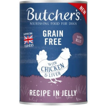 BUTCHER'S Original Mega pack mix pieces in jelly - wet dog food - 6 x 400g