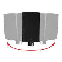 B-Tech VENTRY - Side Clamping Loudspeaker Wall Mounts with Tilt &amp; Swivel (Pair)