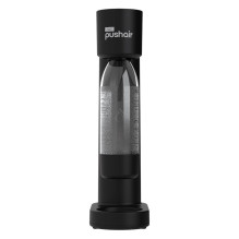 PUSHAIR water saturator Dafi siphon black + CO2 cartridge + 0.7 bottle