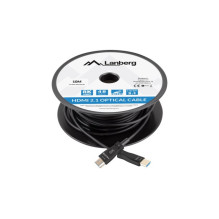 LANBERG HDMI CABLE LANBERG HDMI CABLE M / M V2.1 10M OPTICAL AOC BLACK