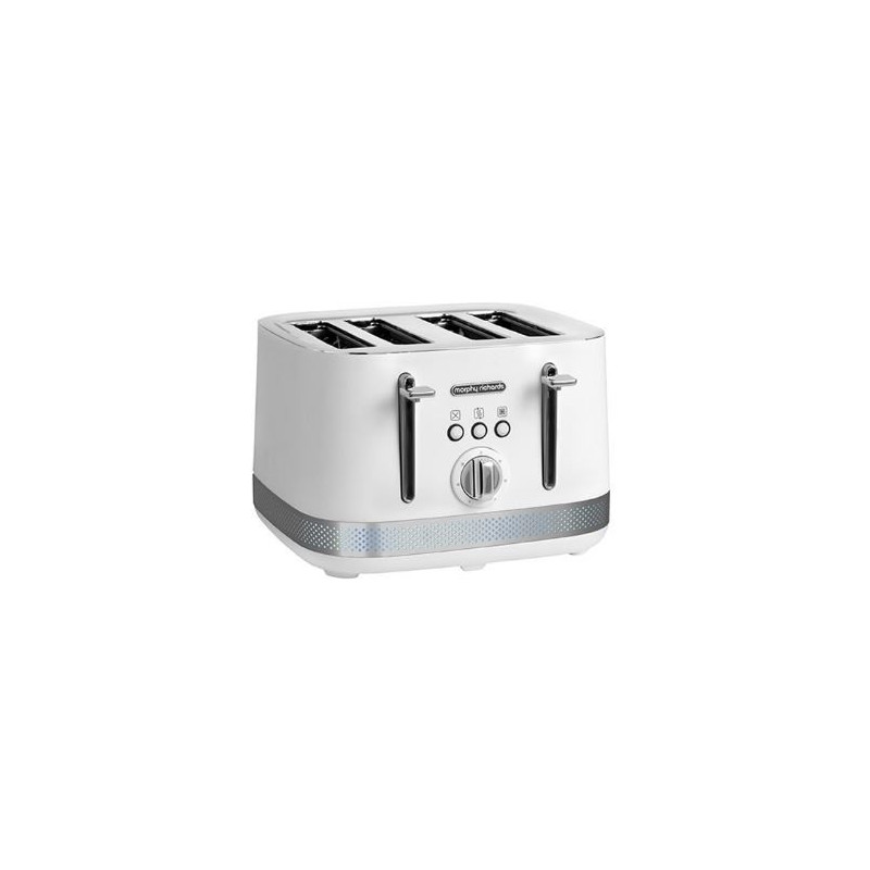 Morphy Richards Illumination white 4 slice toaster