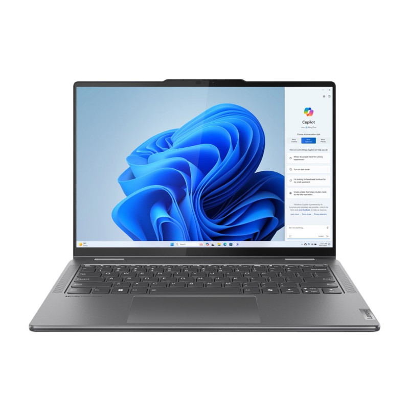 Lenovo Yoga 7 2-in-1 14AHP9 AMD Ryzen™ 5 8640HS Hybrid (du viename) 35,6 cm (14 colių) jutiklinis ekranas WUXGA 16 GB LP