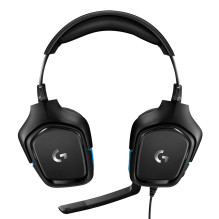 „Logitech G G432 7.1“ erdvinio garso laidinės žaidimų ausinės