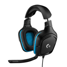 „Logitech G G432 7.1“ erdvinio garso laidinės žaidimų ausinės