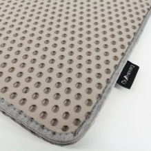 DIAMENTIQ Grey rectangle mat - cat litter tray mat - 40 x 50cm