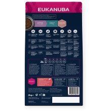 EUKANUBA Grain Free Senior Salmon - sausas kačių maistas - 2kg