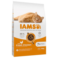 IAMS Advanced Nutrition Senior - sausas kačių maistas - 10 kg