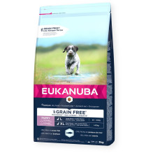 EUKANUBA Premium Grain Free Puppy Medium &amp; Large Ocean fish - dry dog food - 3kg