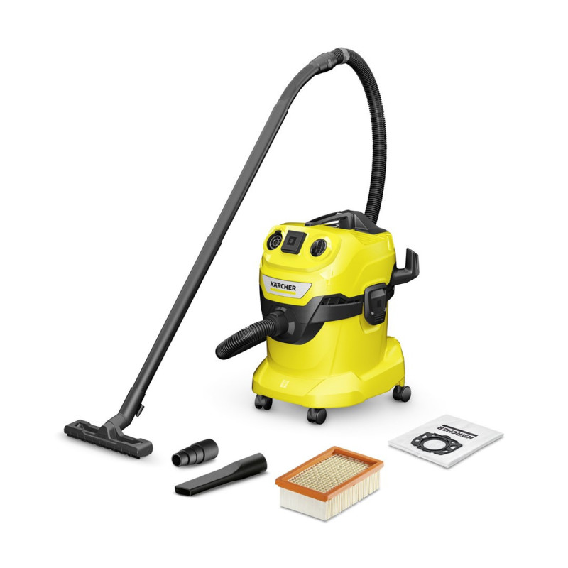 Kärcher WD 4 P V-20 / 5 / 22 Black, Yellow 20 L 1000 W