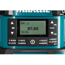 Makita DMR056 radio Portable Analog &amp; digital Black, Blue