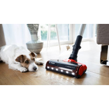 Bosch BCS711PET stick vacuum / electric broom Battery Dry Bagless 0.3 L Black, Red 3 Ah