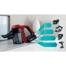 Bosch BCS711PET stick vacuum / electric broom Battery Dry Bagless 0.3 L Black, Red 3 Ah