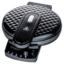 Waffle Iron Ravanson GR-7010 5 waffle(s) 1200 W Black