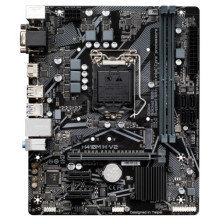 GIGABYTE H410M H V2 Motherboard - Supports Intel Core 10th CPUs, up to 2933MHz DDR4 (OC), 1xPCIe 3.0 M.2, GbE LAN, USB 3